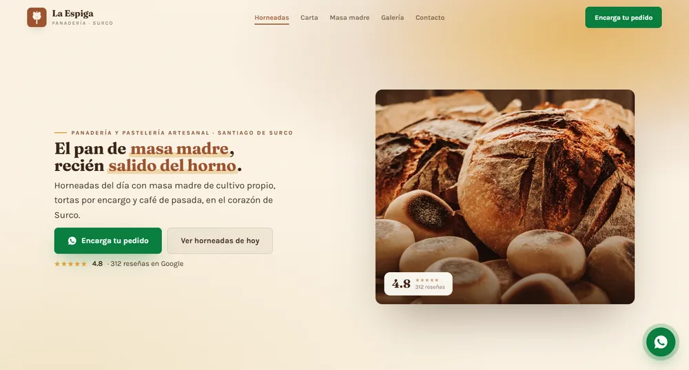 Sitio web de La Espiga